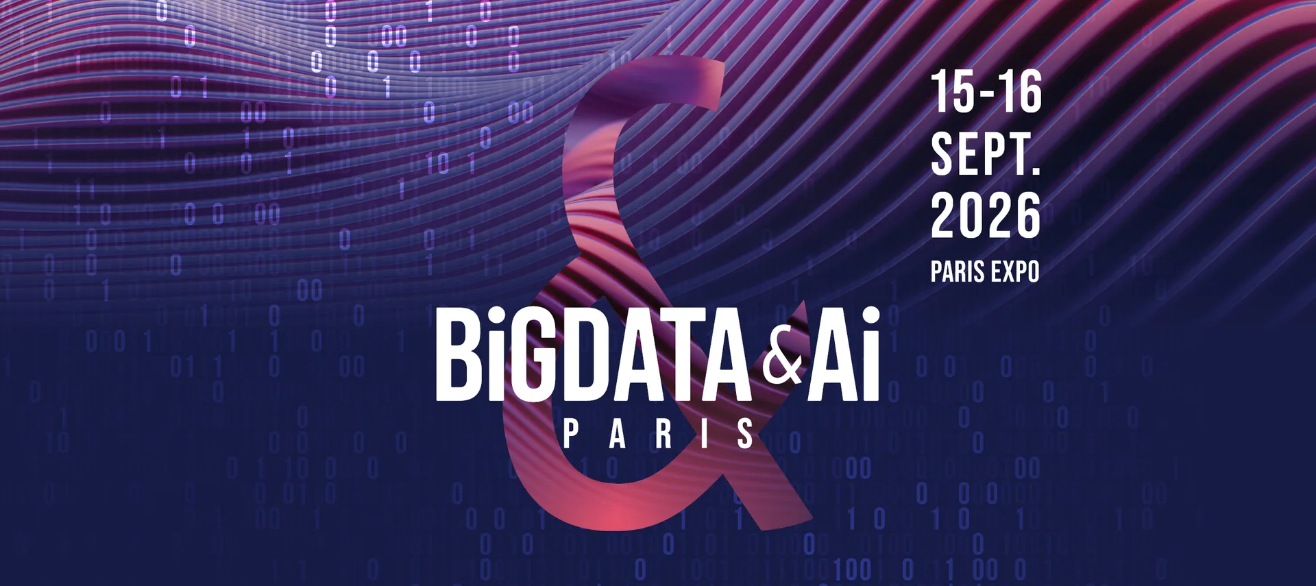 Big Data & AI Paris, 15–16 September 2026, Paris Expo